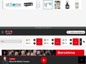 'wdeportes.com' screenshot