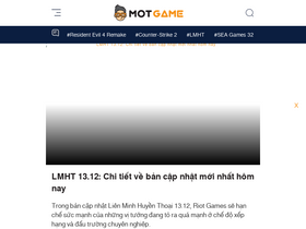 'motgame.vn' screenshot