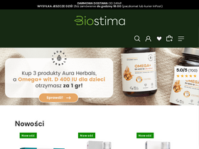 'biostima.pl' screenshot