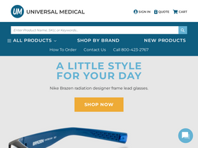 'universalmedicalinc.com' screenshot