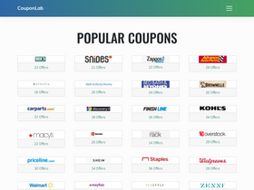 'couponlab.com' screenshot