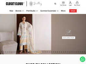 closetcloud.xyz homepage screenshot