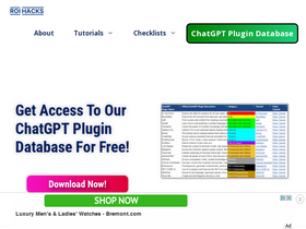 'roihacks.com' screenshot