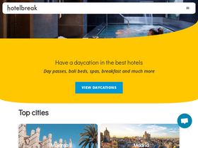 'hotelbreak.com' screenshot