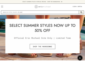 Ericmichael homepage screenshot