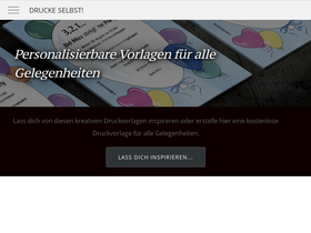 'druckeselbst.de' screenshot