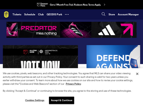 'nashvillesc.com' screenshot