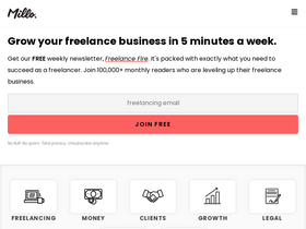 'millo.co' screenshot