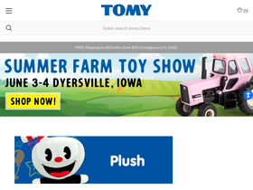 'tomy.com' screenshot