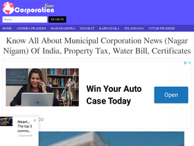 'nashikcorporation.in' screenshot