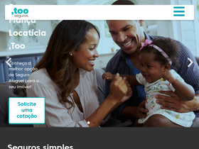 'tooseguros.com.br' screenshot