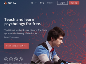 'nobaproject.com' screenshot