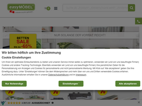 'easymoebel.ch' screenshot
