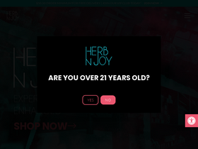 'herbnjoy.com' screenshot