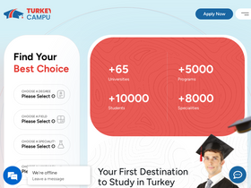'turkeycampus.com' screenshot