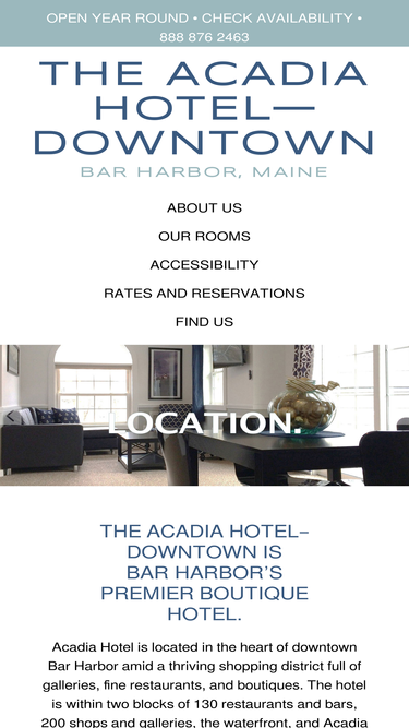 acadiahotel.com