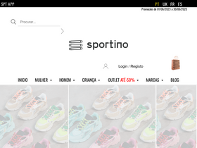 'sportino.pt' screenshot