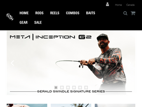'13fishing.com' screenshot