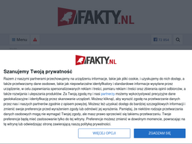 'fakty.nl' screenshot