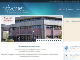 'novanet.ca' screenshot