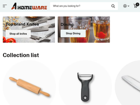 a1homeware.com homepage screenshot