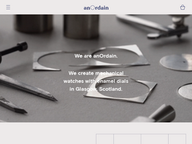 'anordain.com' screenshot