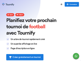 'tournify.fr' screenshot