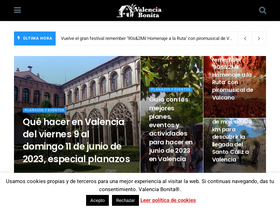 'valenciabonita.es' screenshot