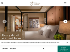 'visitwynn.com' screenshot