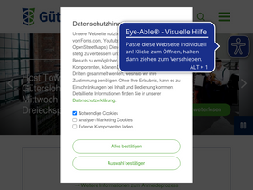 'guetersloh.de' screenshot