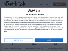 'battrick.org' screenshot