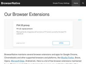 'browsernative.com' screenshot