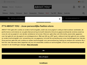 'aboutyou.be' screenshot