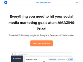 'socialpilot.co' screenshot