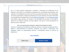 'famashow.pt' screenshot