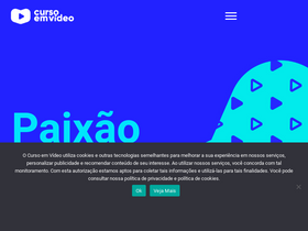 'cursoemvideo.com' screenshot