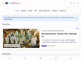'onlykdrama.com' screenshot