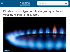 'toutsurmesfinances.com' screenshot