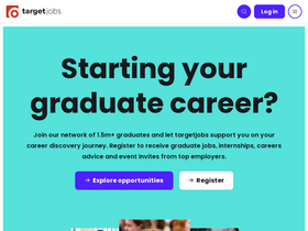 'targetjobs.co.uk' screenshot