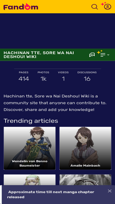 hachinan-tte-sore-wa-nai-deshou.fandom.com Traffic Analytics, Ranking Stats  & Tech Stack