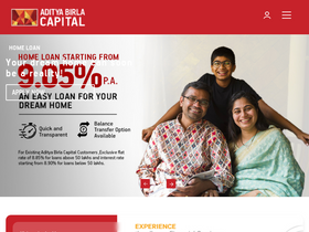 'adityabirlacapital.com' screenshot