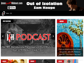 'jesusfreakhideout.com' screenshot