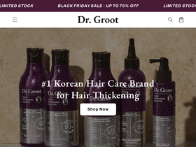 Trydrgroot website screenshot