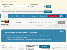 'bokborsen.se' screenshot