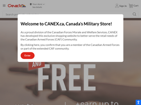 'canex.ca' screenshot