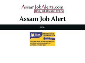 'assamjobalerts.com' screenshot