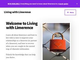 'livingwithlimerence.com' screenshot