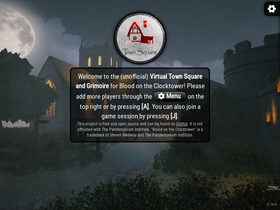 'clocktower.online' screenshot