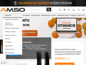 'amso.pl' screenshot