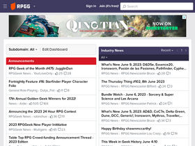 'rpggeek.com' screenshot